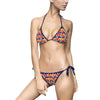 Ladies Bikini Set - Neon Petals