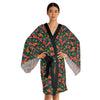 Bata tipo kimono - Floración tropical