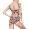 Ladies One-Piece Swimsuit / Leotard - Divine Vine