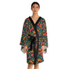 Bata tipo kimono - Floración tropical