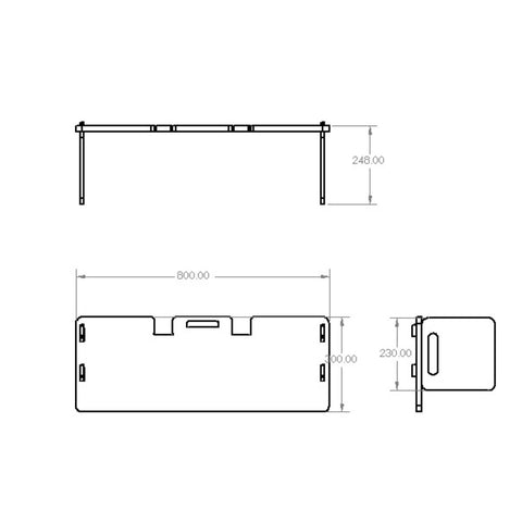 The Desk Star Lap Desk Dimensions