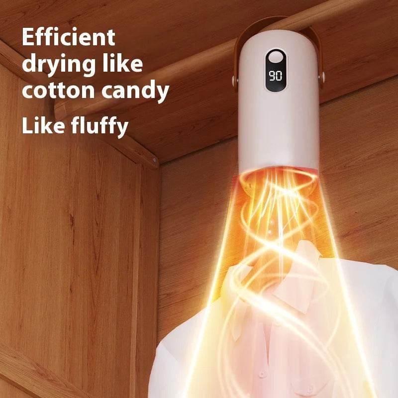 Portable Clothes Dryer Compact Electric Drying Machine for Home Foldable Clothes Dryer Convenient clothing drying in dormitories DSERS