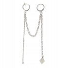 Diamond Chain Dangle & Drop Earring