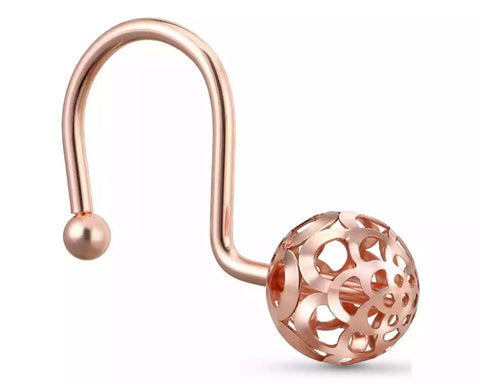 Shower curtain hook: