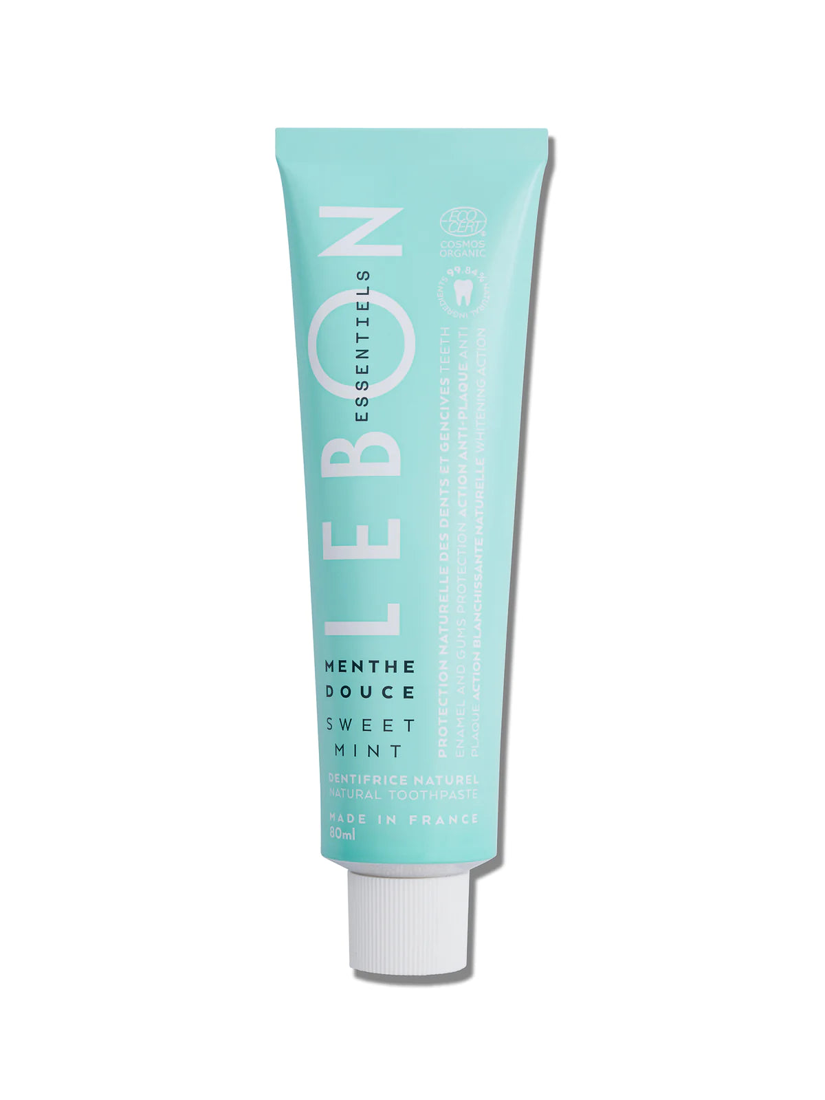 ESSENTIELS Fluorfri Økologisk Tannkrem - Sweet Mint fra Lebon