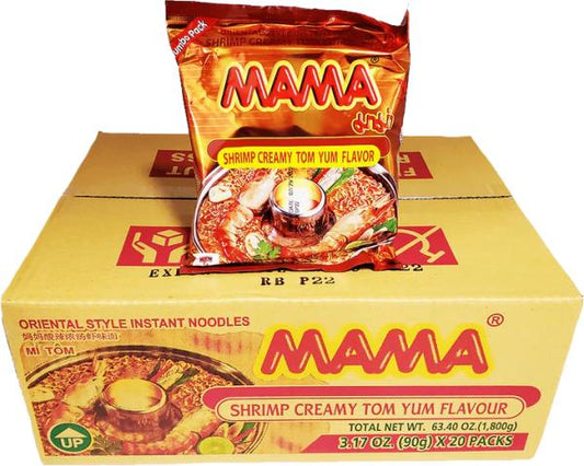 Mama Oriental Style Instant Noodles Shrimp Tom Yum 1.94 oz