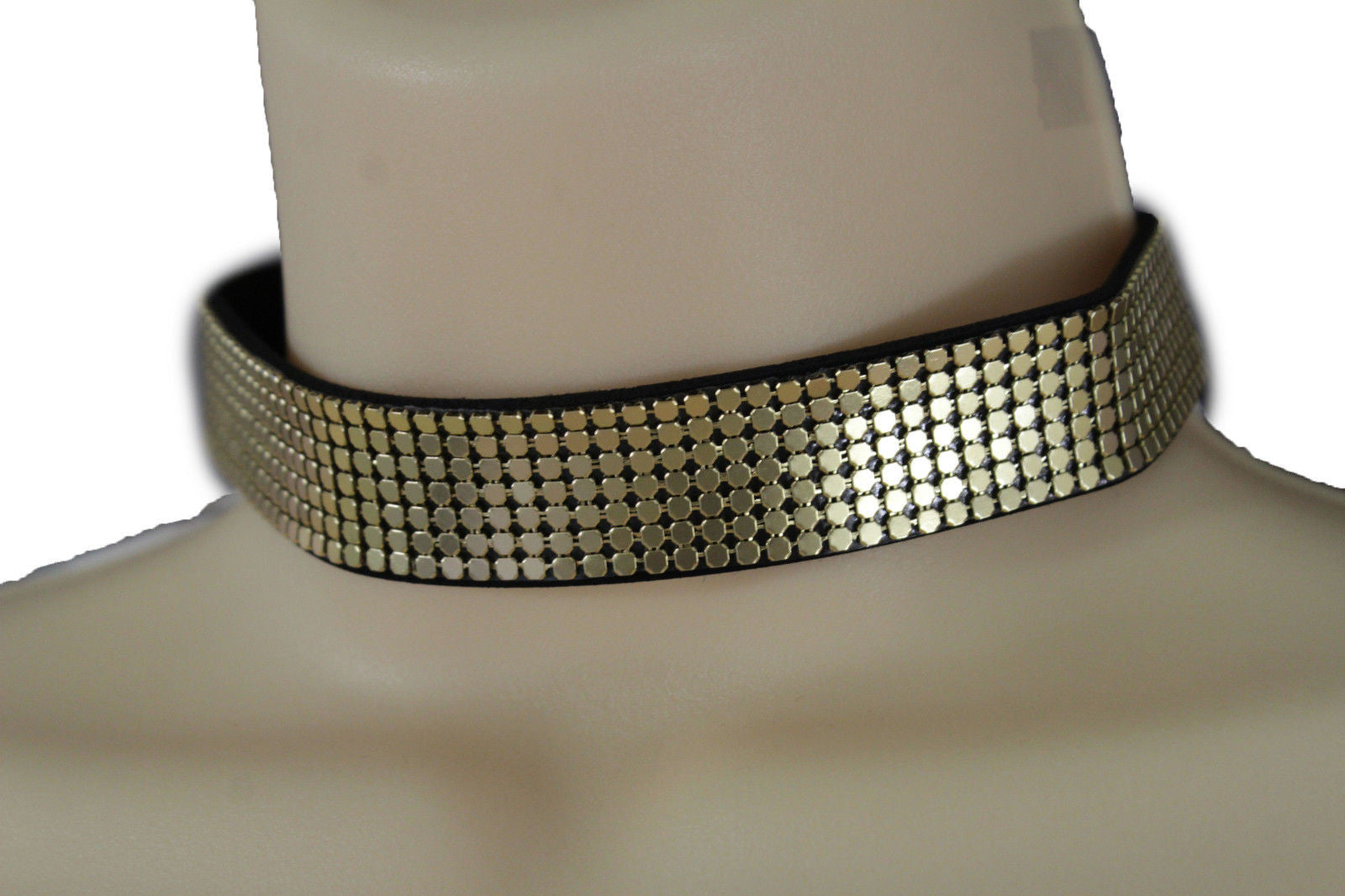 black gold choker