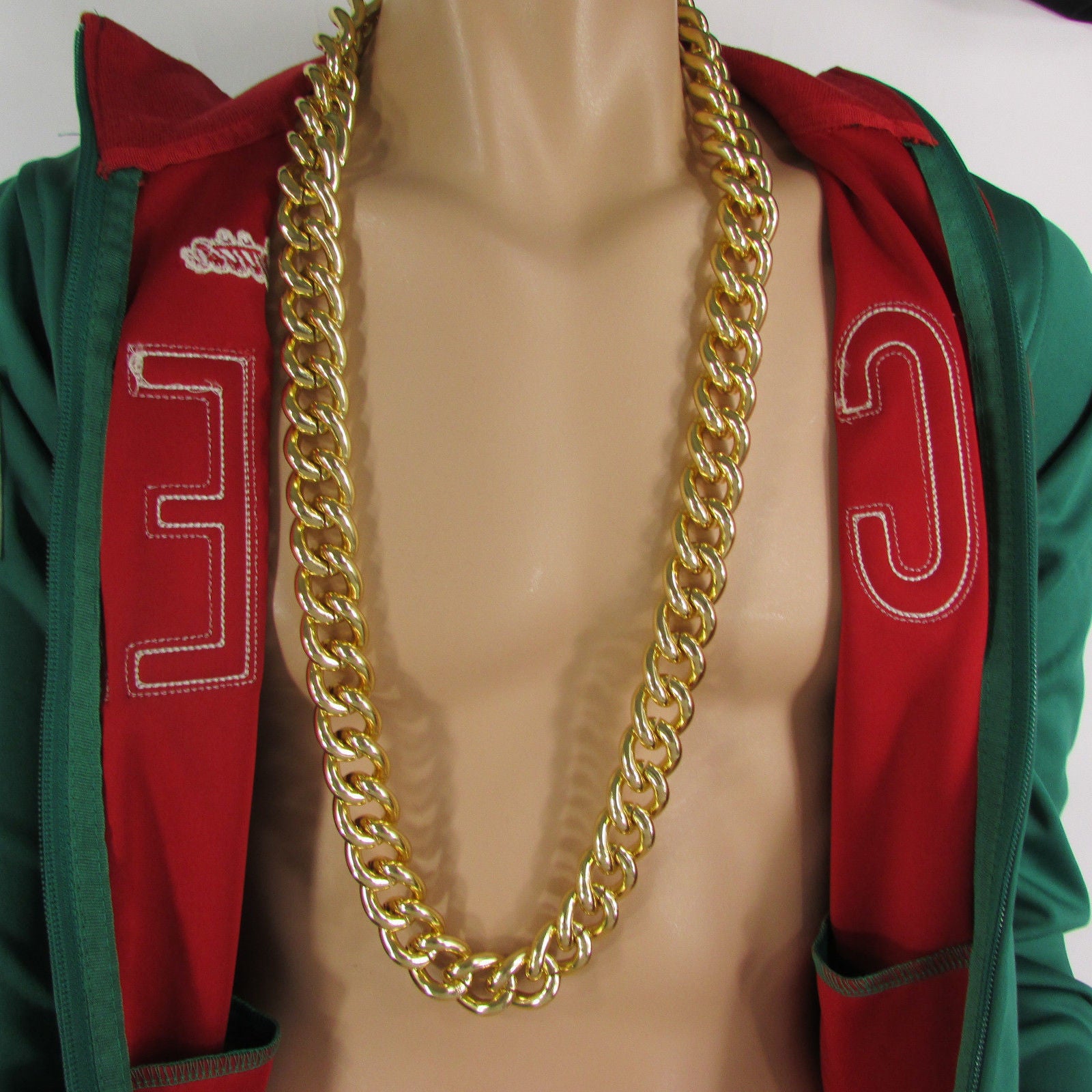 Gold Silver Metal Thick Chains Extra 