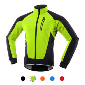 Waterproof Windproof Thermal Fleece Jacket - Riding Jerseys Outlet