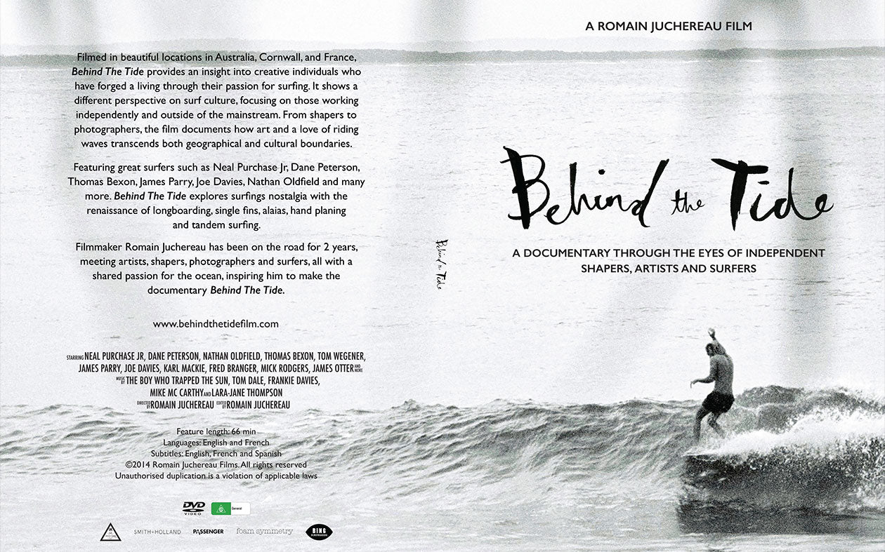 Behind the Tide DVD Cover design