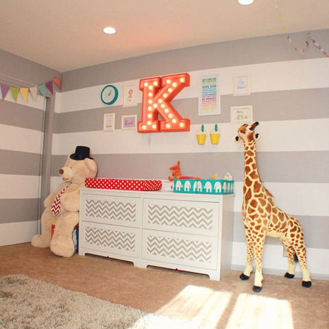 Circus nursery decor 1