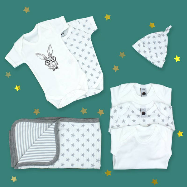 Unisex baby clothes starter set