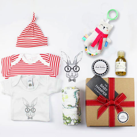 Hello World Unisex Baby Shower Gift Hamper