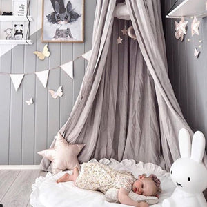 Baby Nursery decor, Statement grey bedroom girls