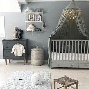 Baby Nursery decor, Statement grey bedroom