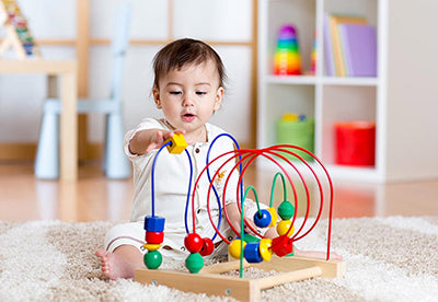 Toy rotation for babies during Lockdown 2