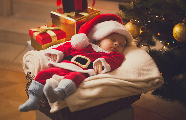 Baby Christmas Photoshoot Ideas Santa Outfit