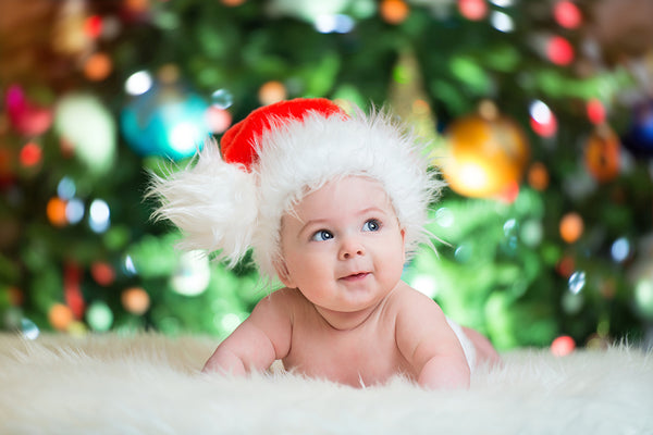 Baby Christmas Photoshoot Ideas Santa Hat