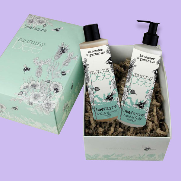 Beefayre Mummy Bee Bath and Shower Pamper Gift Set