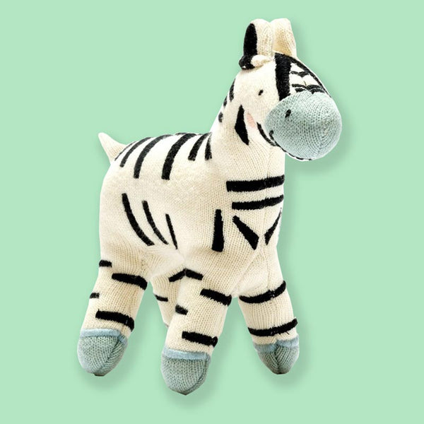 Zebra organic baby toy