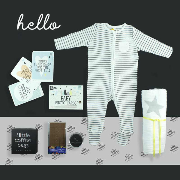 Luxury dad and baby hamper