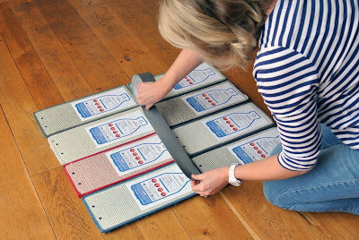 DIY baby tummy time mat