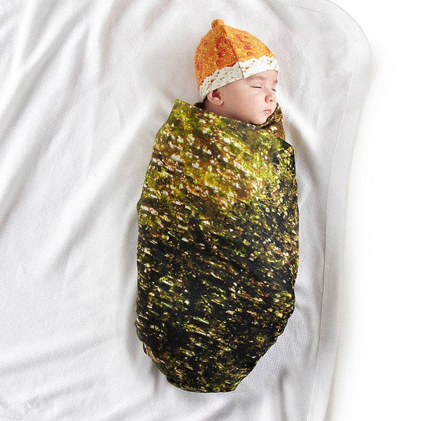 Funny baby shower gifts Baby Sushi Roll Blanket
