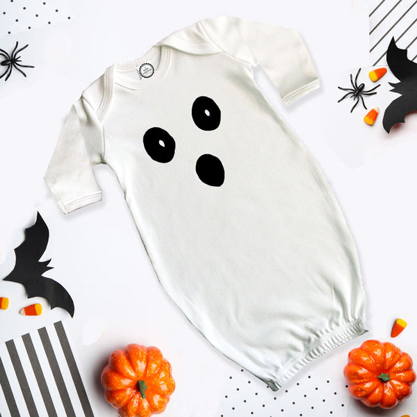 Halloween Baby Ghost Sleepsuit