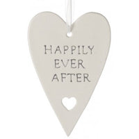 Happily Ever After hanging heart by Shruti