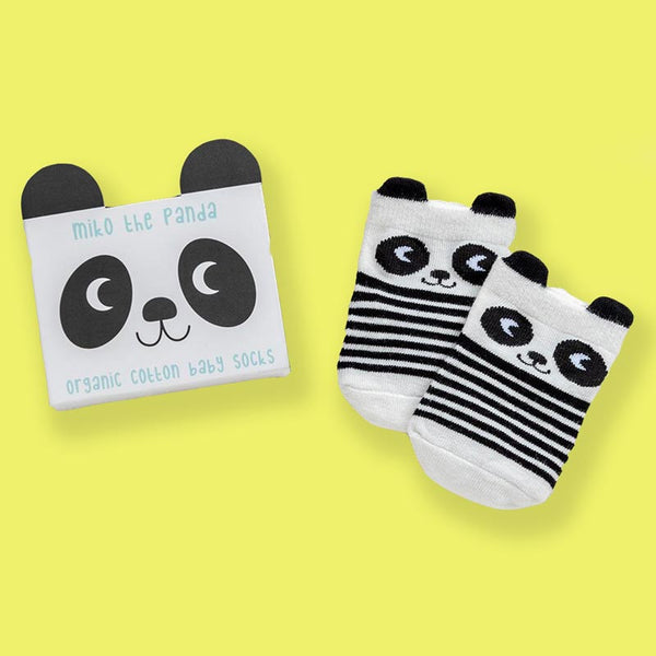 Panda new baby socks