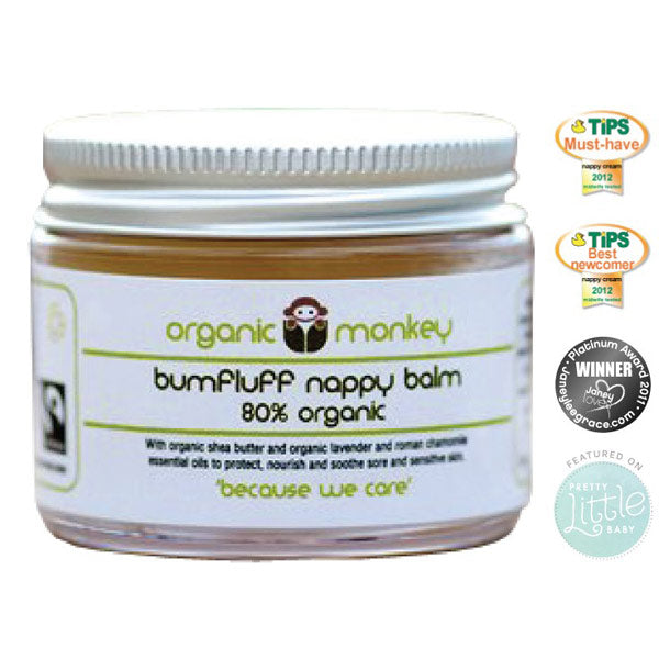 Organic monkey nappy balm