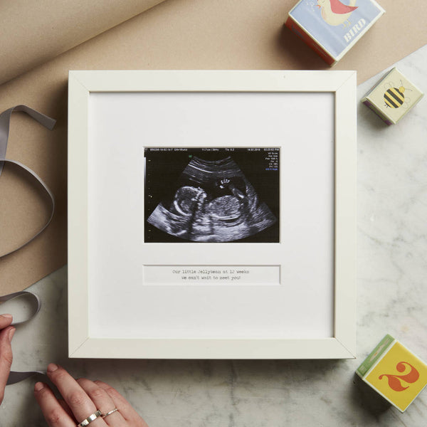 Personalised scan framed photo