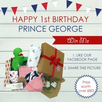 Prince George's first birthday giveaway