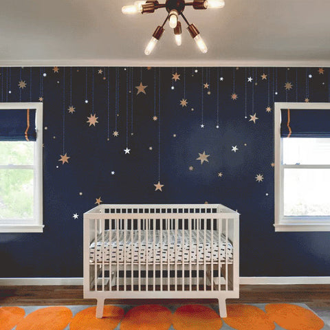 Space theme nursery decor 1