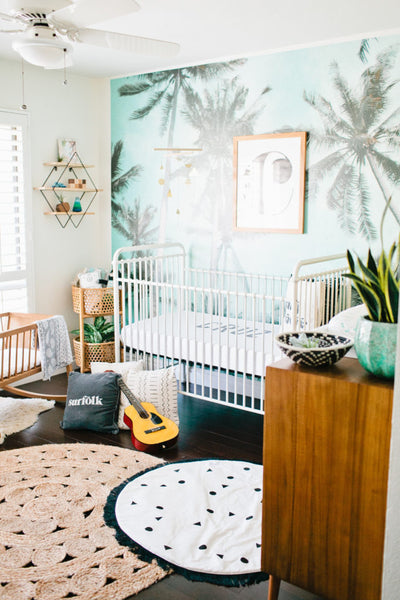 Baby Nursery Decor, Tropical bedroom 2019/2020