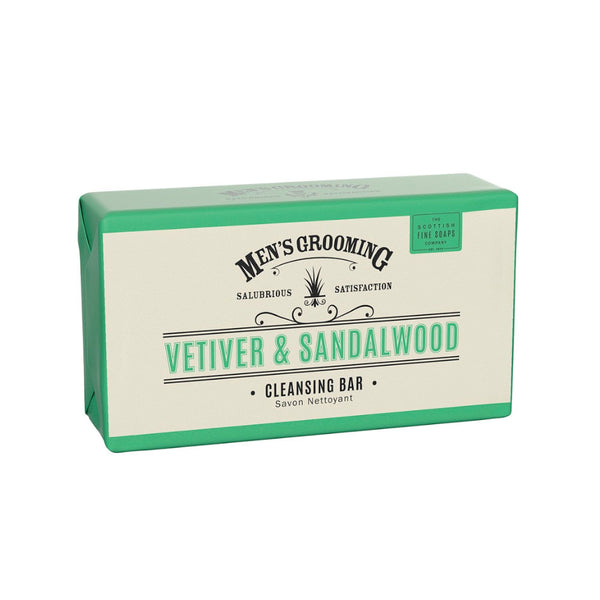 Men's Grooming Vetiver & Sandalwood Cleansing bar