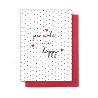 'You make my so Happy' card by Stop the Clock Designs