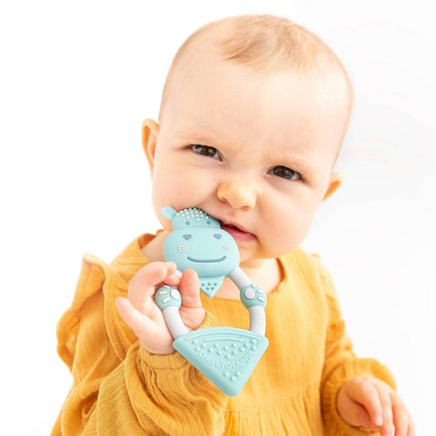 Cheeky Chompers, Chewy The Hippo Baby Teether