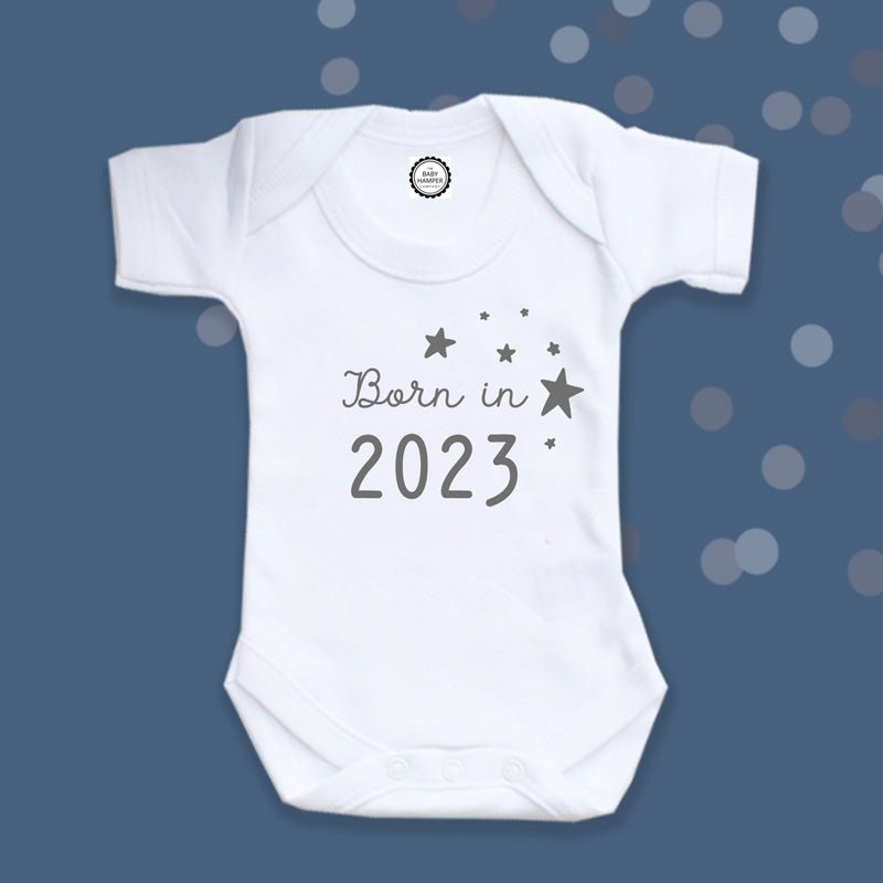 'Born In 2023' New Baby Bodysuit