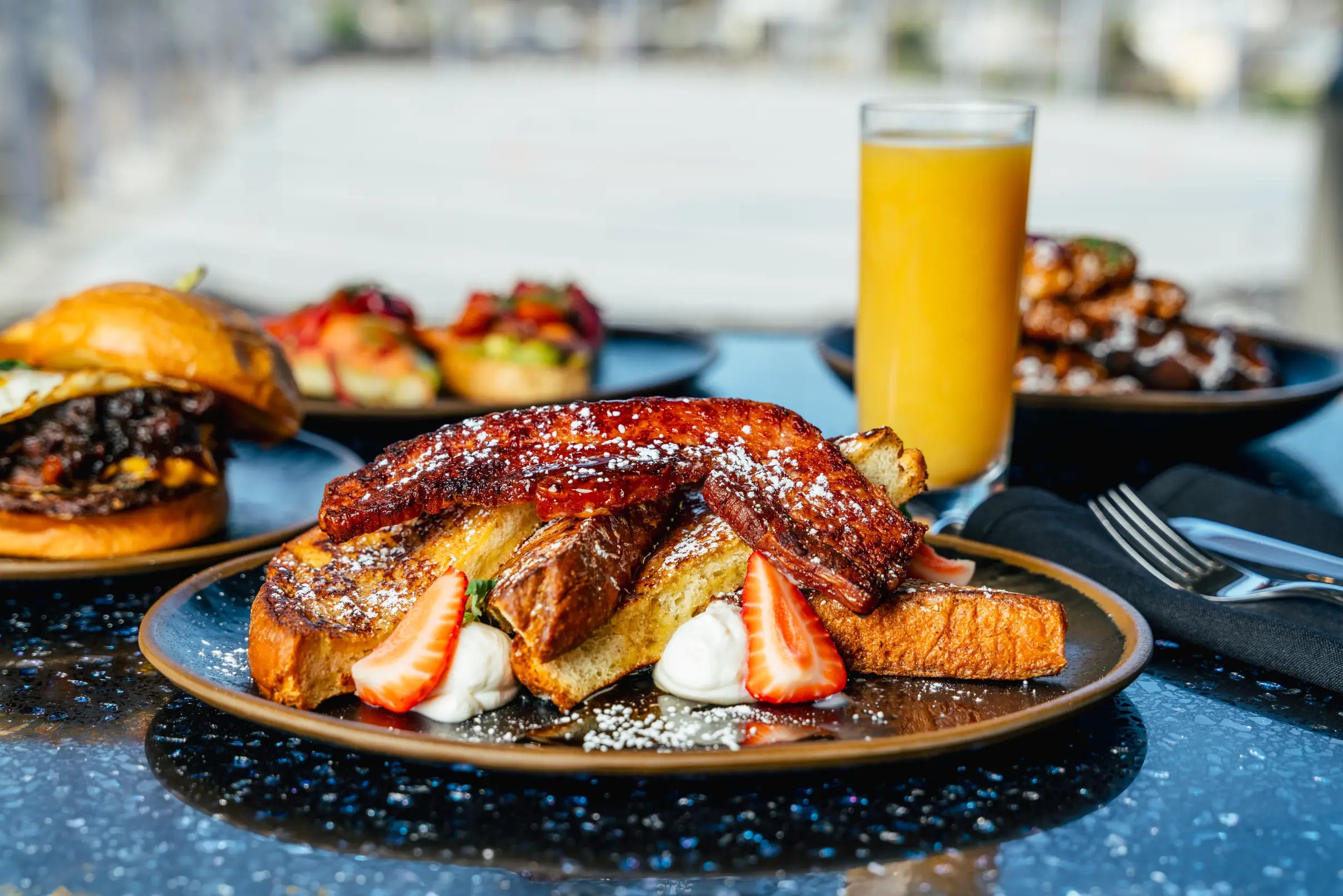 Atomic Golf Las Vegas Foods - brunch