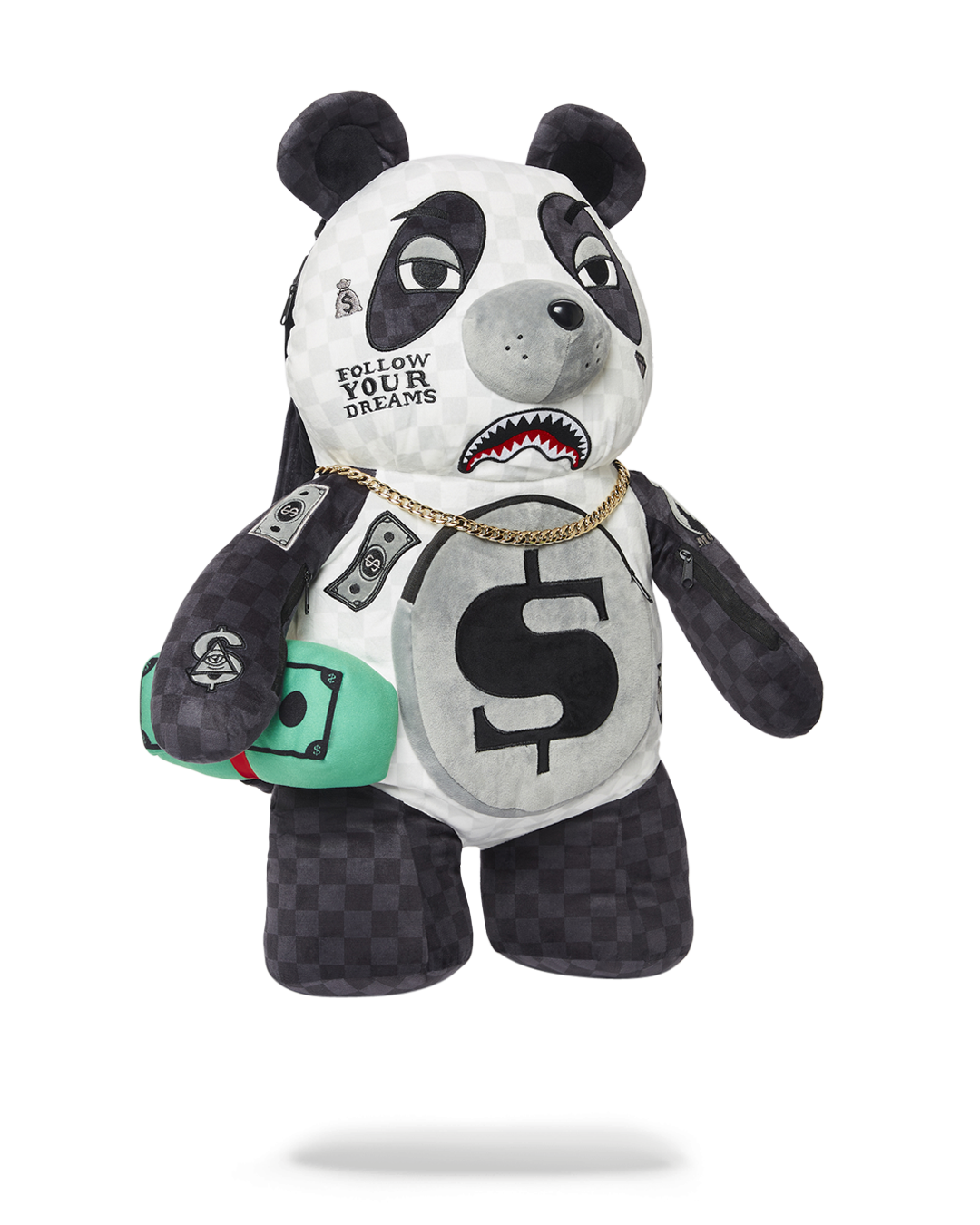 MONEYBEAR TEDDYBEAR BACKPACK PANDA PANDA PANDA – Sprayground GR