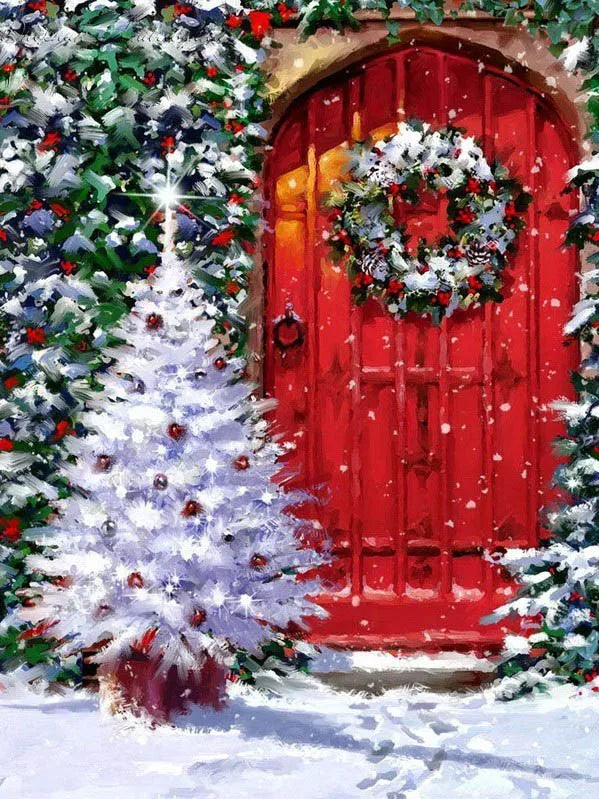 DIY Christmas Canvas Art: Custom Paint by Number - Image 16