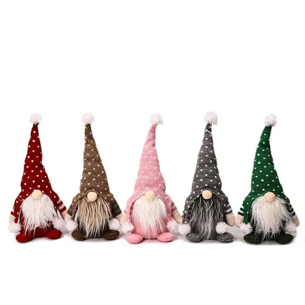 Handmade Gnome Hanging Doll for Christmas Cheer