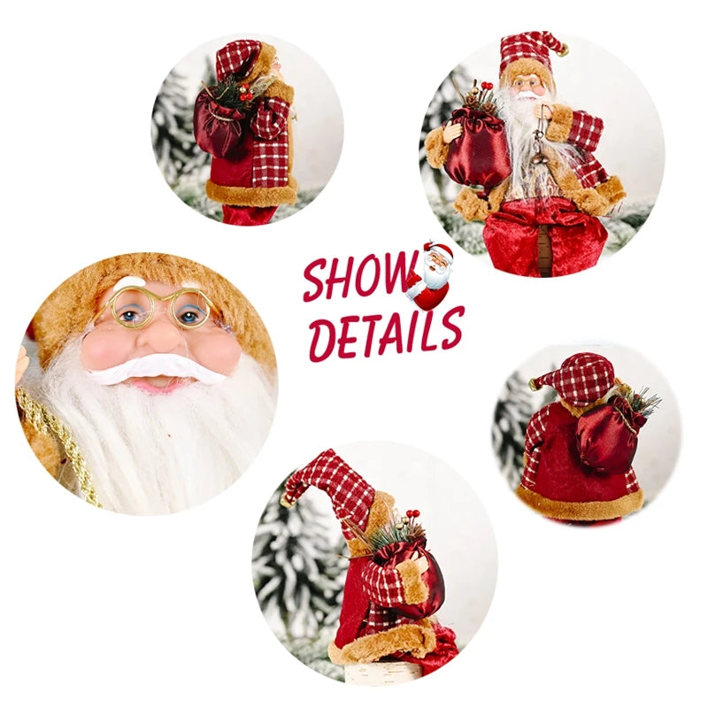 Santa Claus Christmas Tree Ornament - Festive Decoration - Image 20