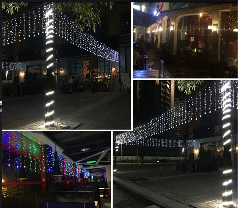 Enchanting LED Snowflake Fairy Lights for Christmas - Image 30