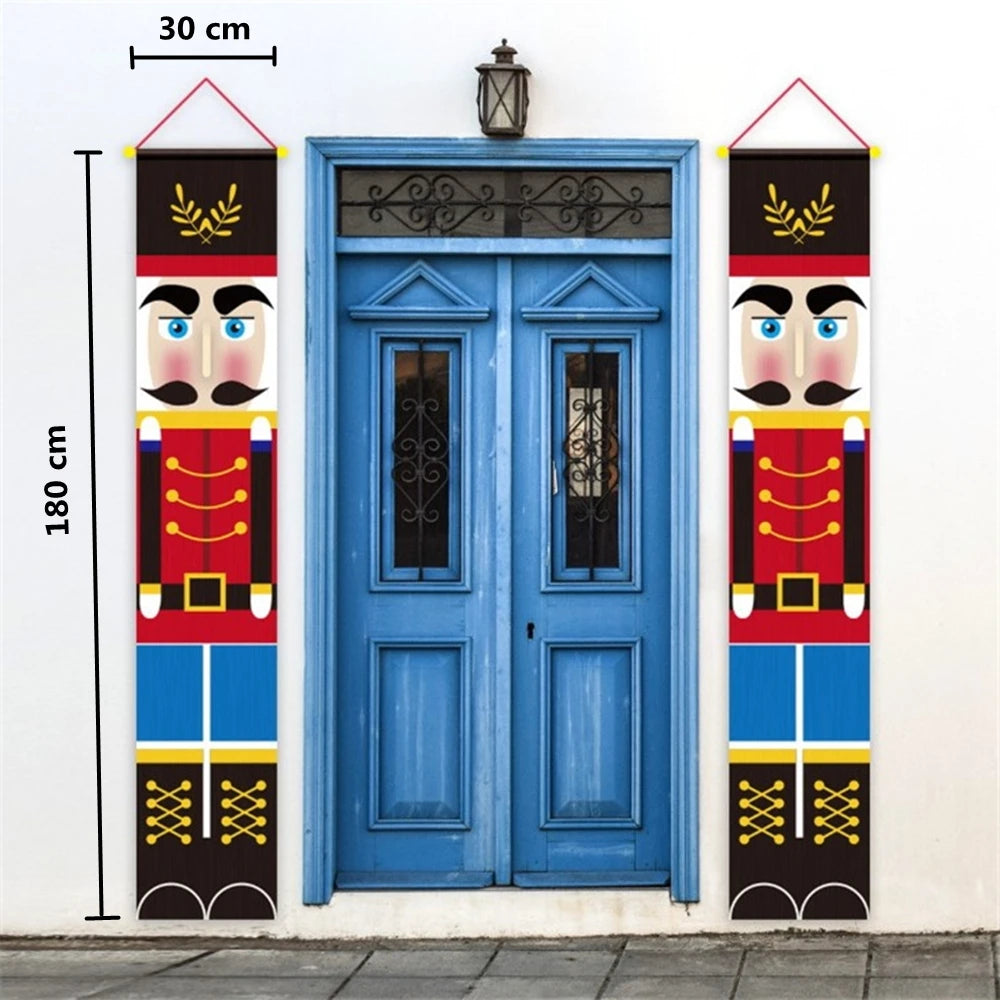 Nutcracker Soldier Holiday Banner for Merry Christmas - Image 19