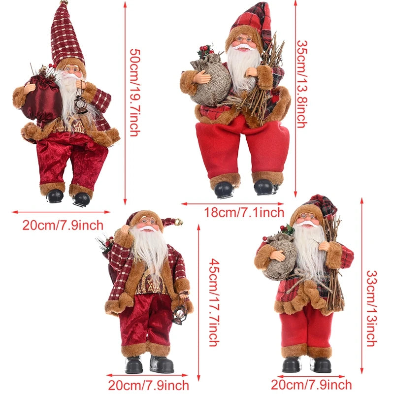 Santa Claus Christmas Tree Ornament - Festive Decoration - Image 22