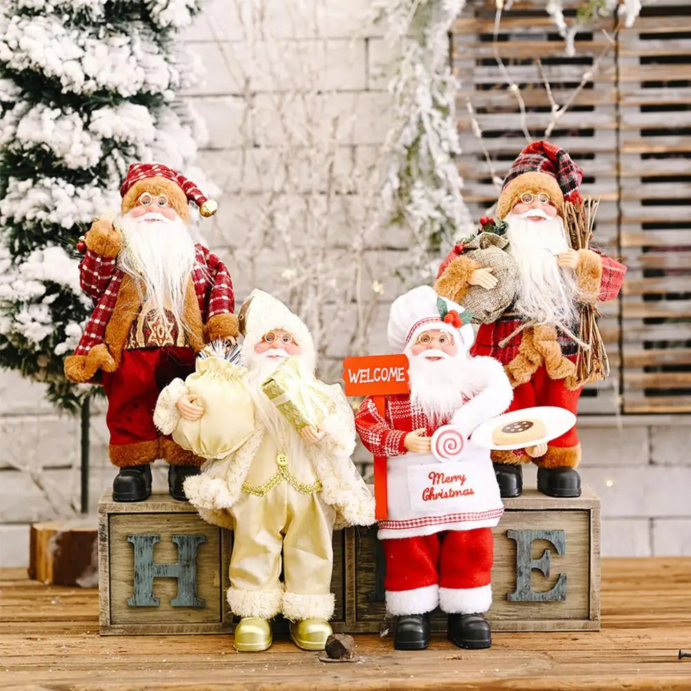 Santa Claus Christmas Tree Ornament - Festive Decoration