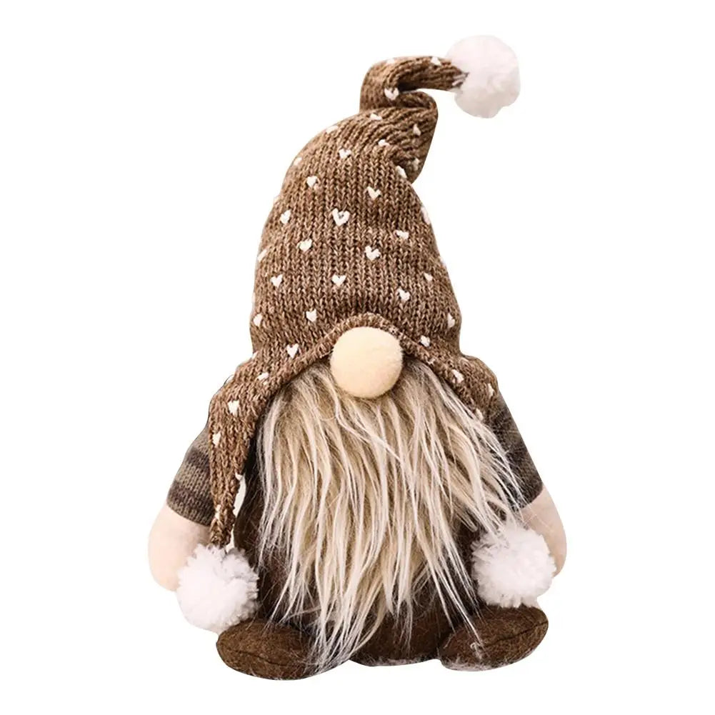 Handmade Gnome Hanging Doll for Christmas Cheer - Image 2