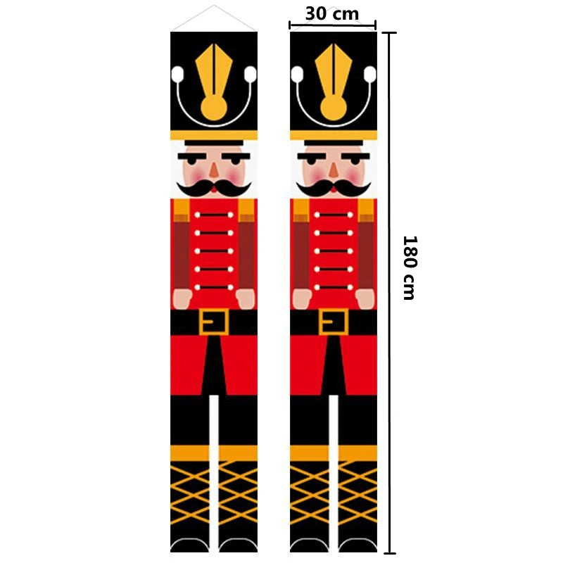 Nutcracker Soldier Holiday Banner for Merry Christmas - Image 52